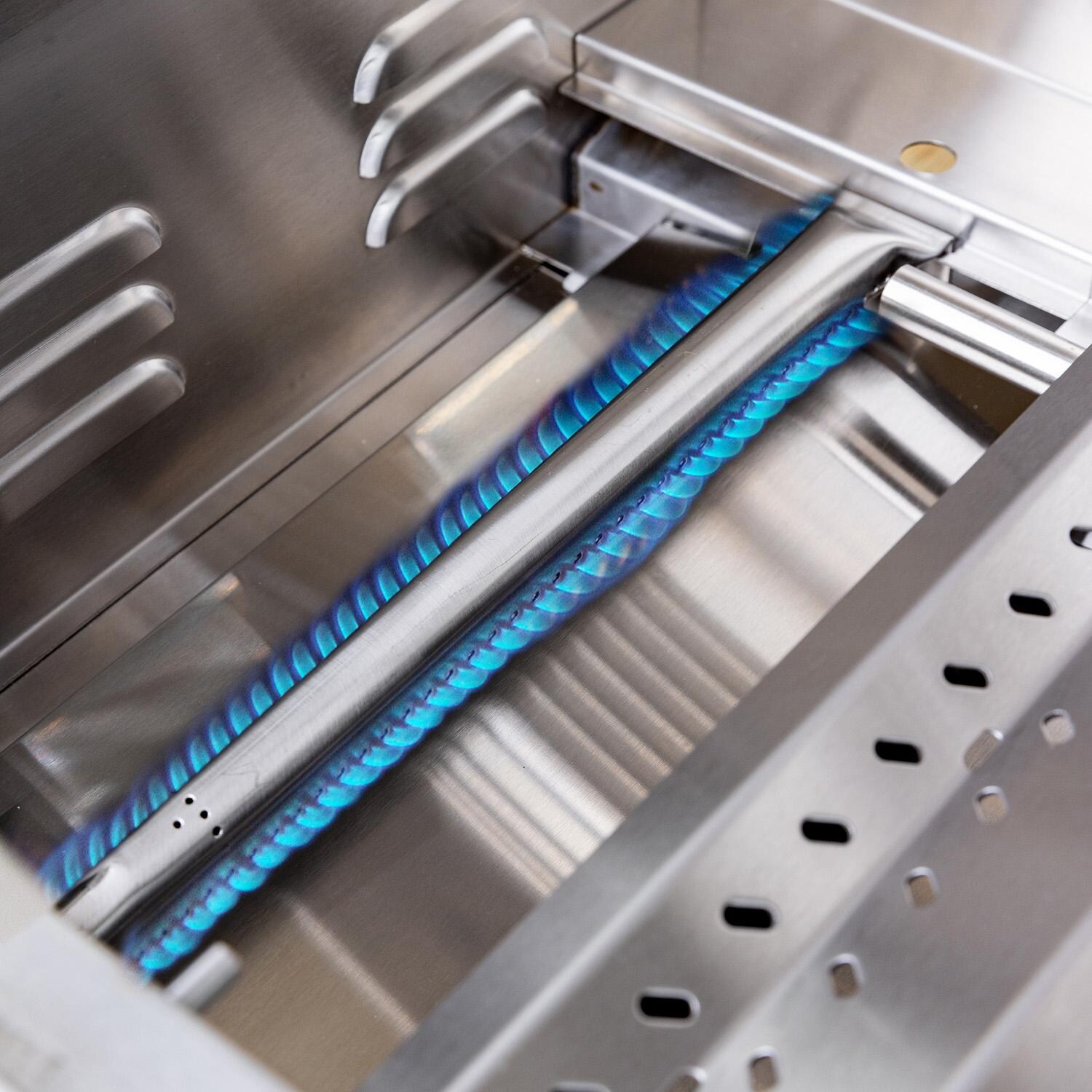 Summerset SZR32 Sizzler 32-in 4 Burner Built-In Propane Grill - Burner - Detail thumbnail