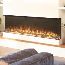 Napoleon Trivista 60-Inch 3-Sided Built-In Electric Fireplace - NEFB60H-3SV