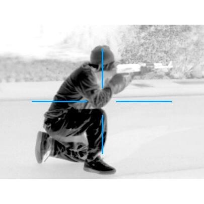 ATN THOR320 Color Digital Thermal Imaging Weapon Sight Polarity Mode - 1 thumbnail