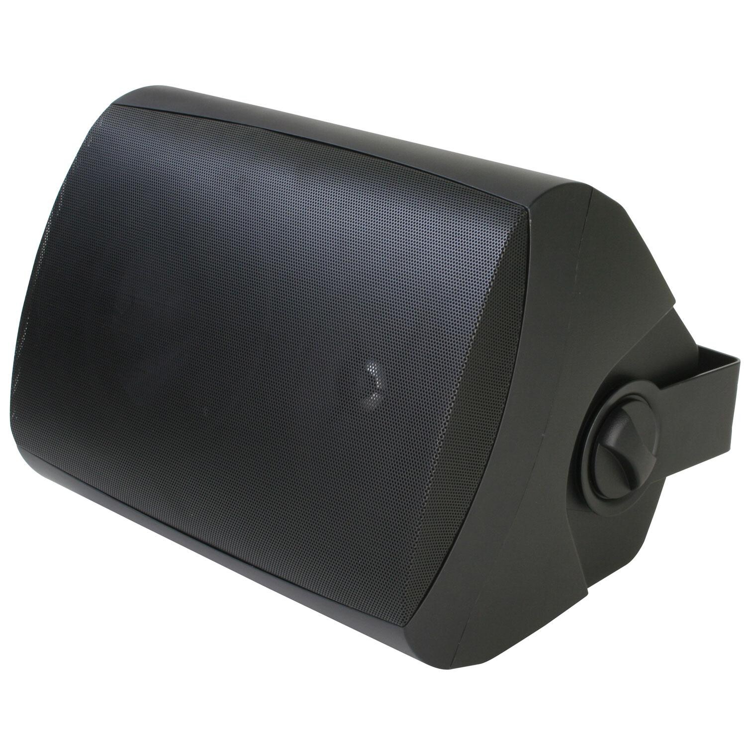 SunBriteTV 6.5 Inches All-Weather Surface Mount Outdoor Speakers - Black - SB-AW-6-BLK