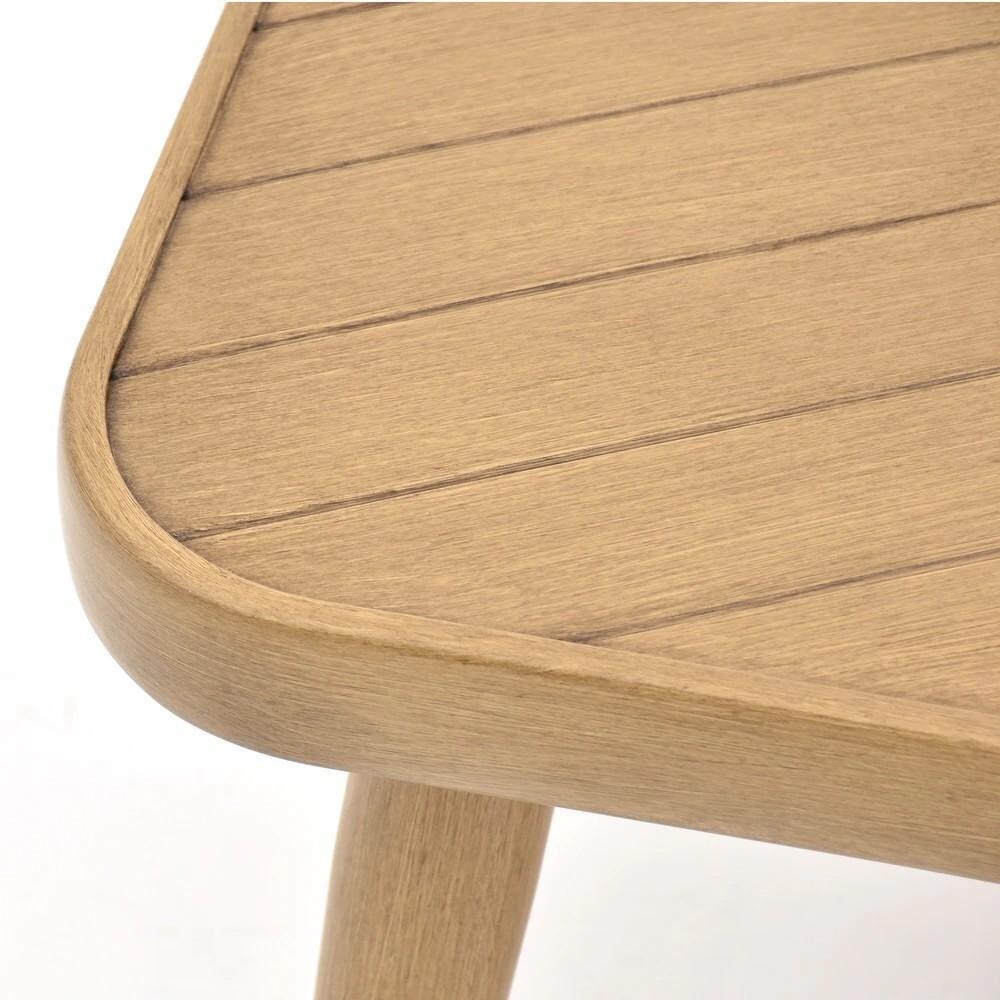 Camellia 41 Inch Teak Coffee Table by Lakeview Outdoor Designs - Teak Material - Detail thumbnail