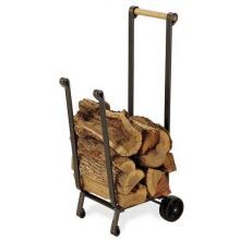 Pilgrim Forged Iron Wood Cart - Vintage Iron image