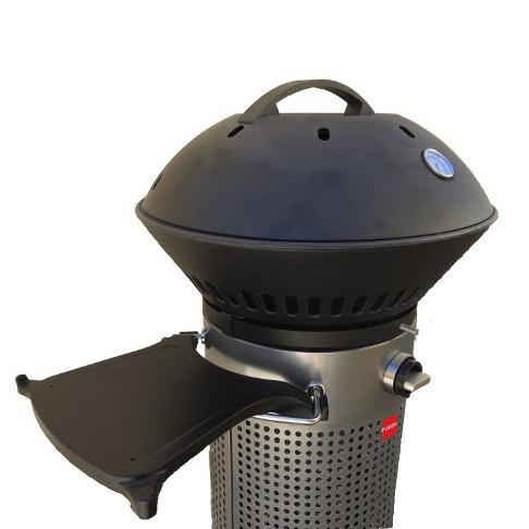 Fuego Element Clip-On Side Shelf - Shown On Grill thumbnail