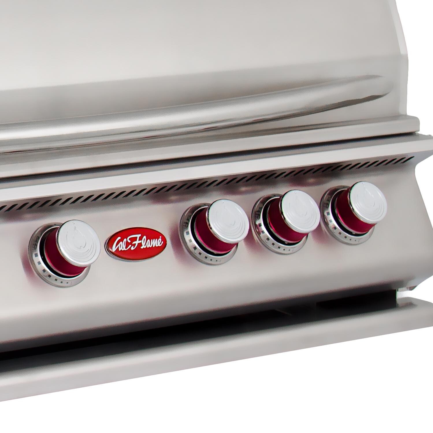 Cal Flame P5 5 Burner Built-In Propane Gas Grill - Control Knobs thumbnail