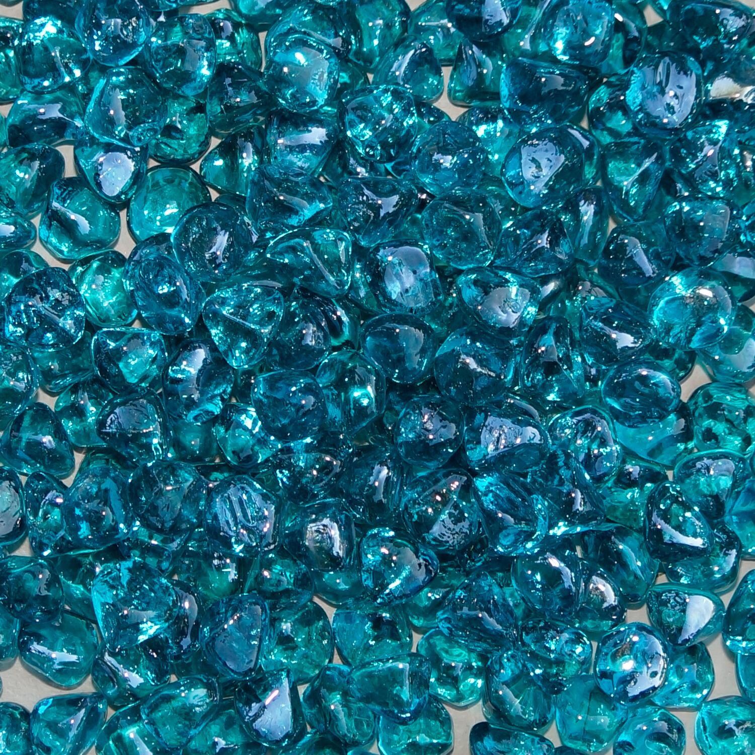 Ocean Blue Fire Glass thumbnail