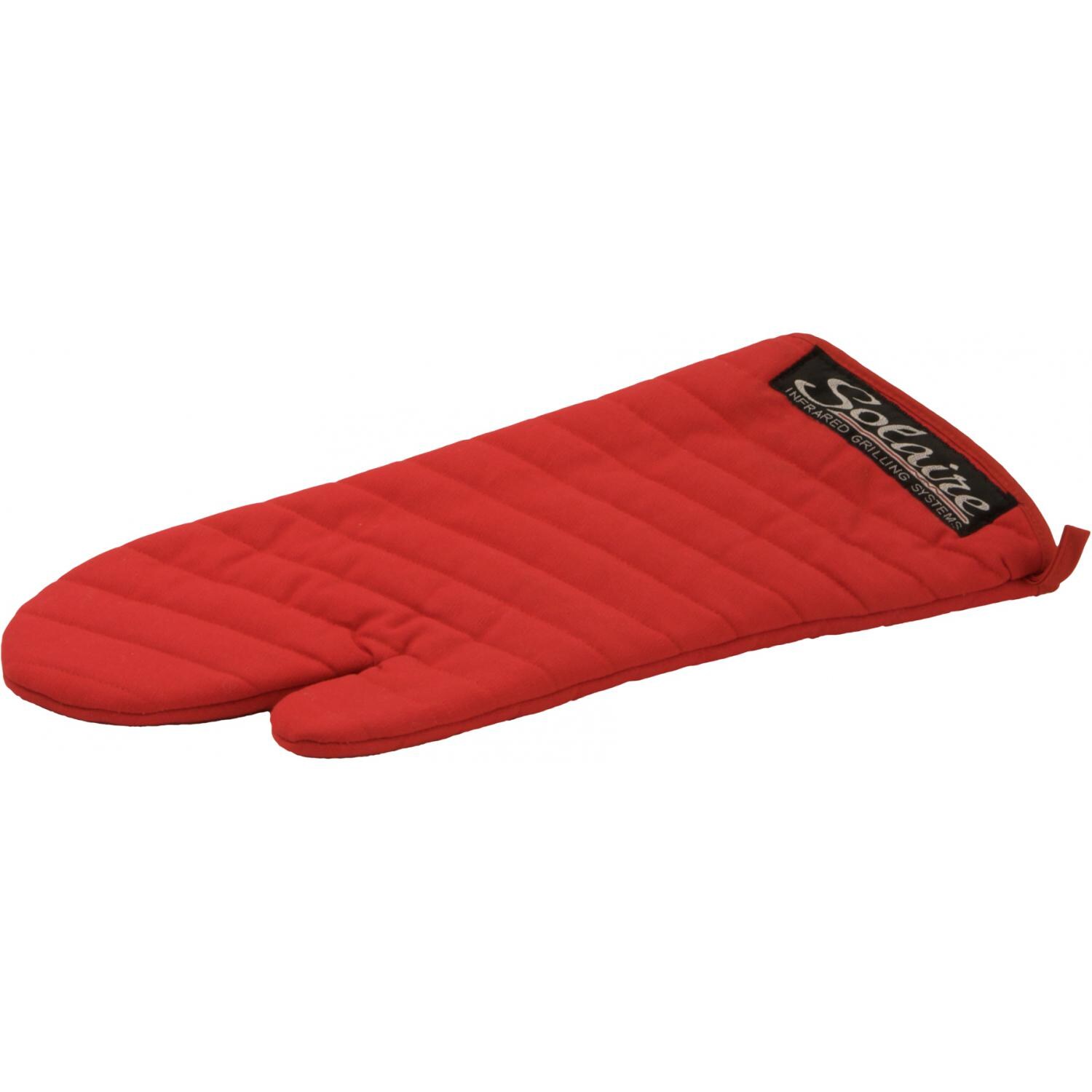 Solaire Full Length Grilling Mitt - Red  thumbnail