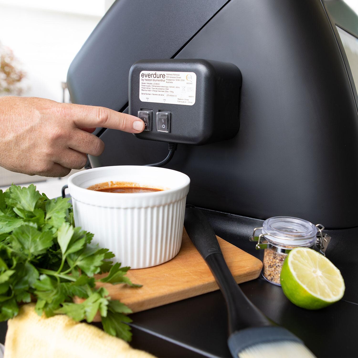 Everdure HBG2ROTISUS Rotisserie Kit Force 2B Grill - On/Off Switch thumbnail