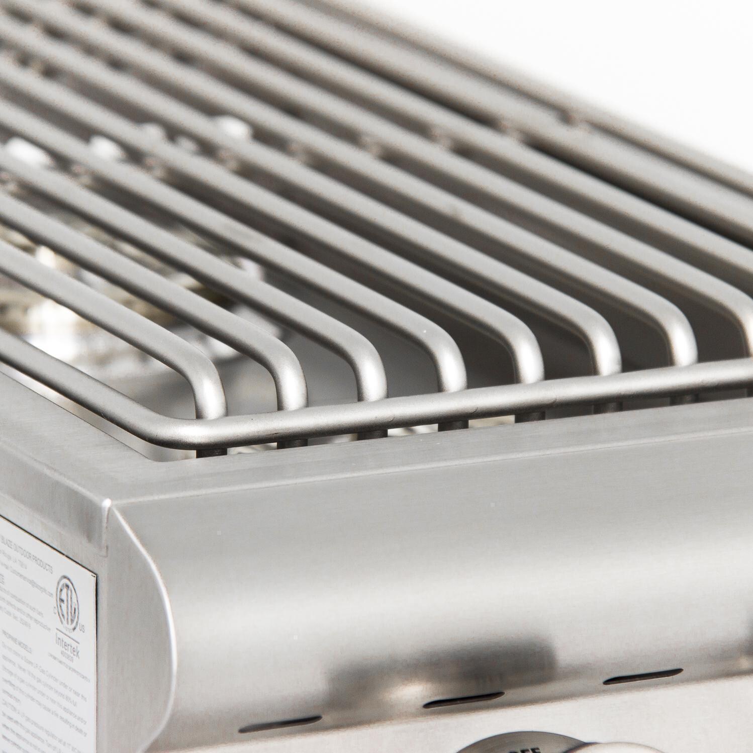 Blaze BLZ-SB2LTE-LP LTE Built-In Propane Stainless Steel Double Side Burner - Cooking Grid - Detail thumbnail