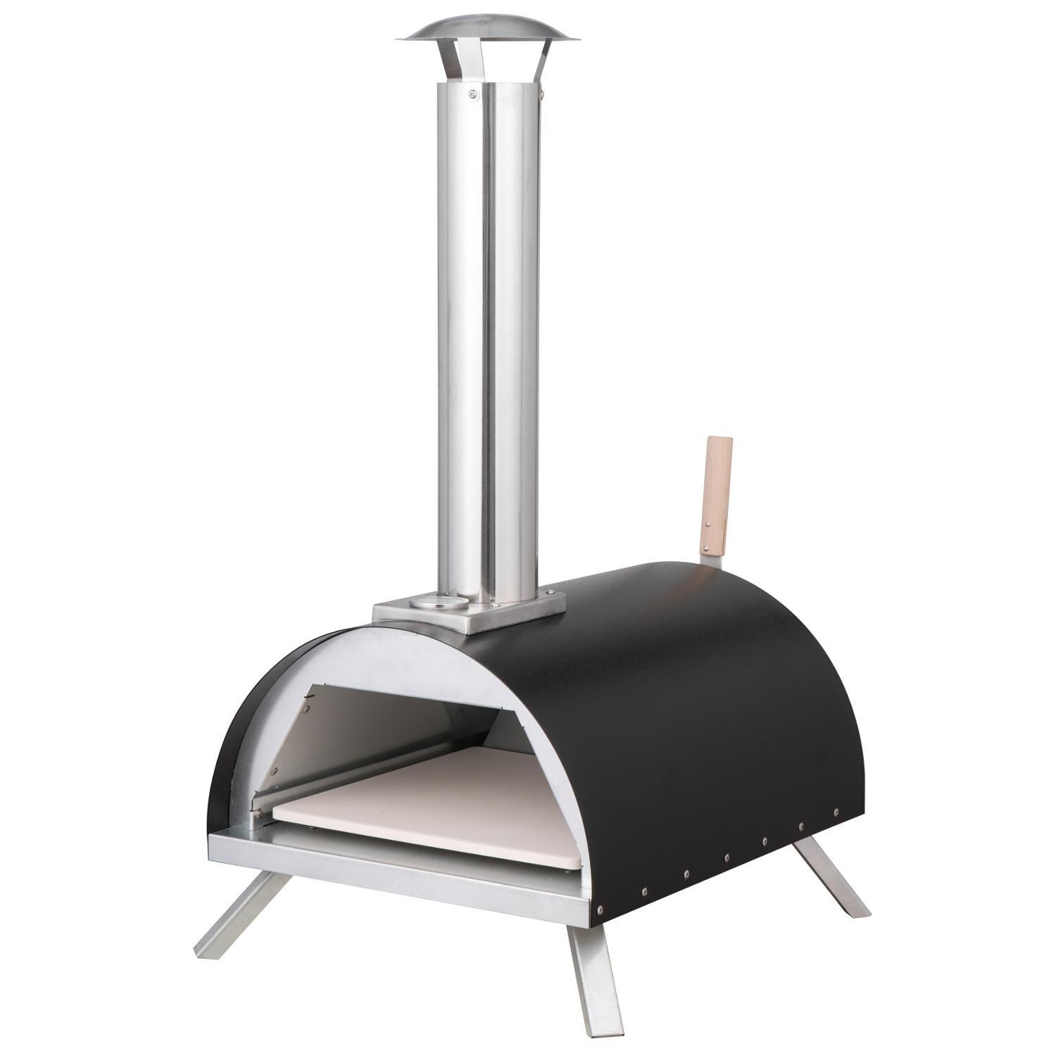WPPO Le Peppe Portable Pizza Oven w/ Peel WKE01BLCK BBQGuys