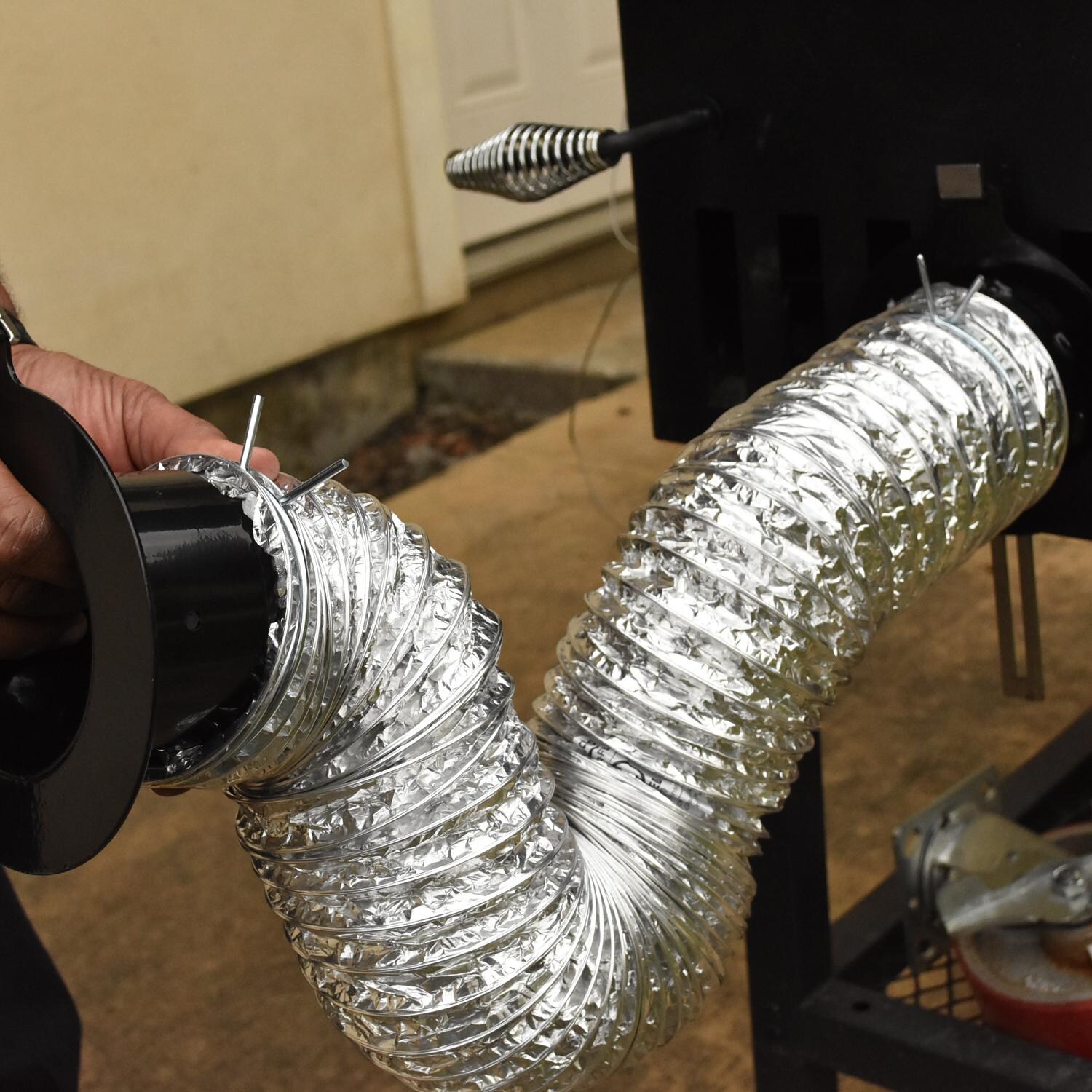 Perfect Draft - 3552691 - Flex Hose w/ Clamps - Fully Mounted thumbnail