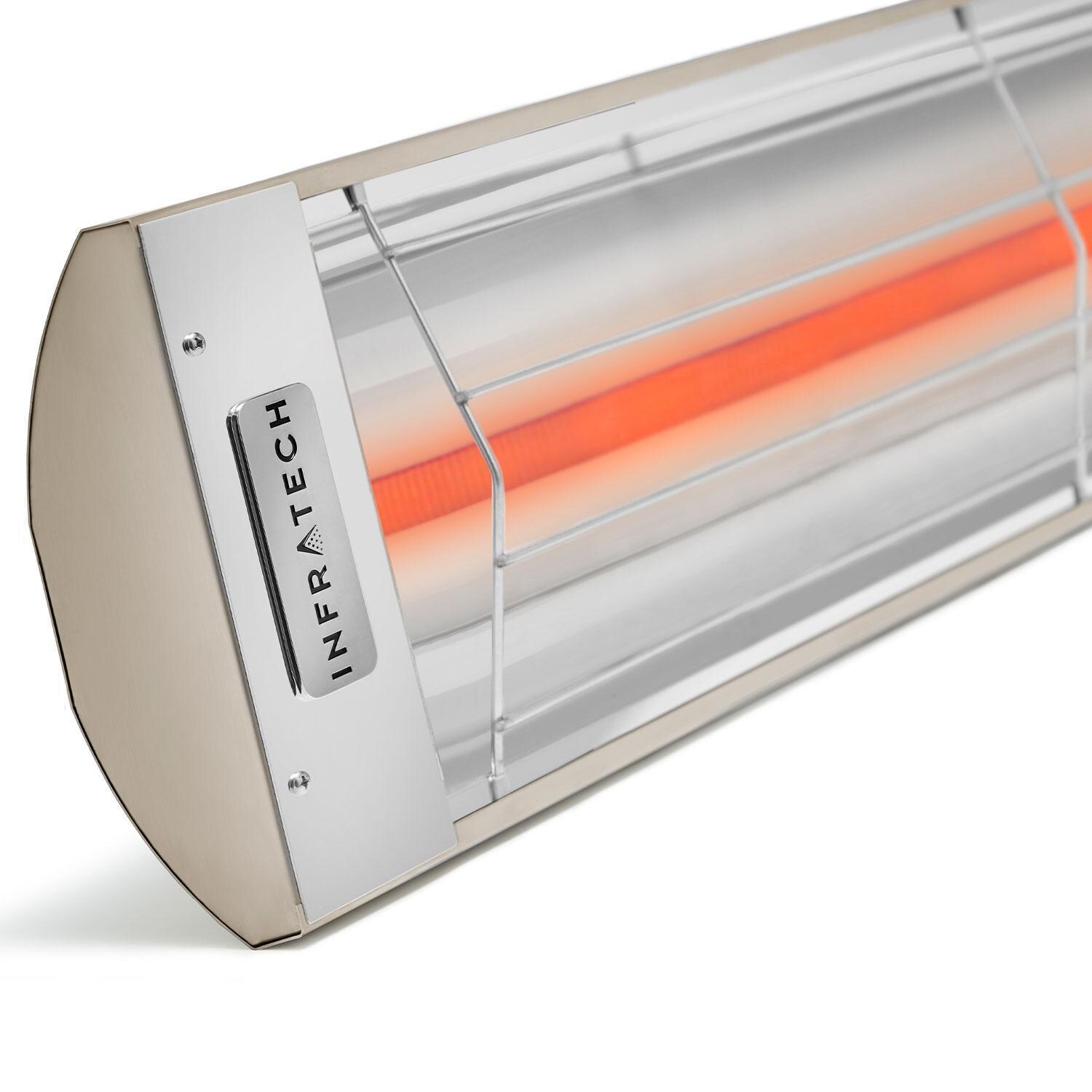 Infratech C2624BI C-Series 48 Inch 2600W Single Element Electric Patio Heater - 240V - Biscuit - Display - White Background thumbnail