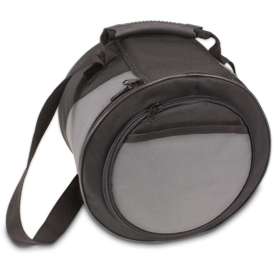 Picnic Time Caliente All-In-One Round Charcoal Grill/Cooler - Closed thumbnail