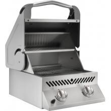 Napoleon Built-In Propane Gas SIZZLE ZONE Infrared Double Side Burner With Roll-Top Lid - BISZ300PSS-1