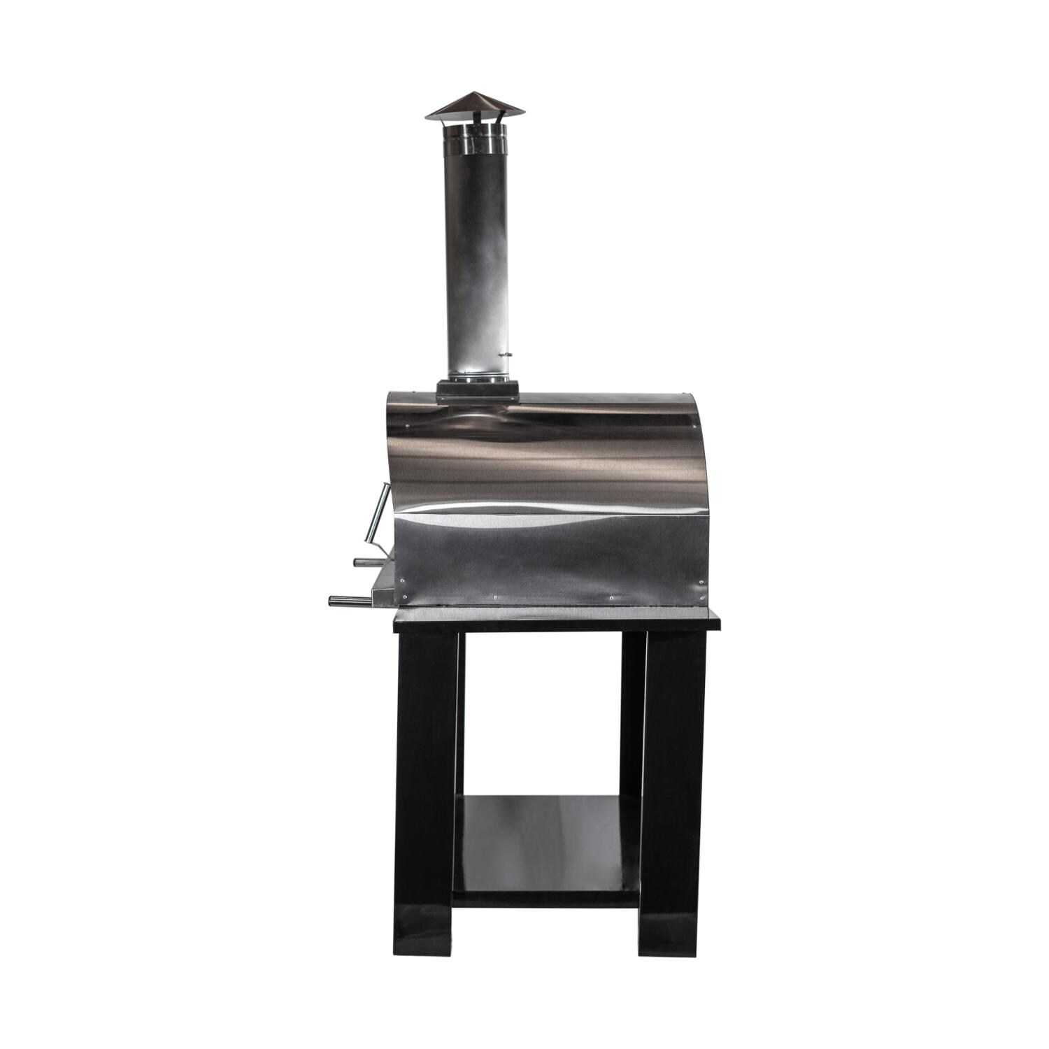Nuke Pizzero Wood Fired Pizza Oven - OVENCT801 - Pizzero Pizza Oven Right Side View thumbnail