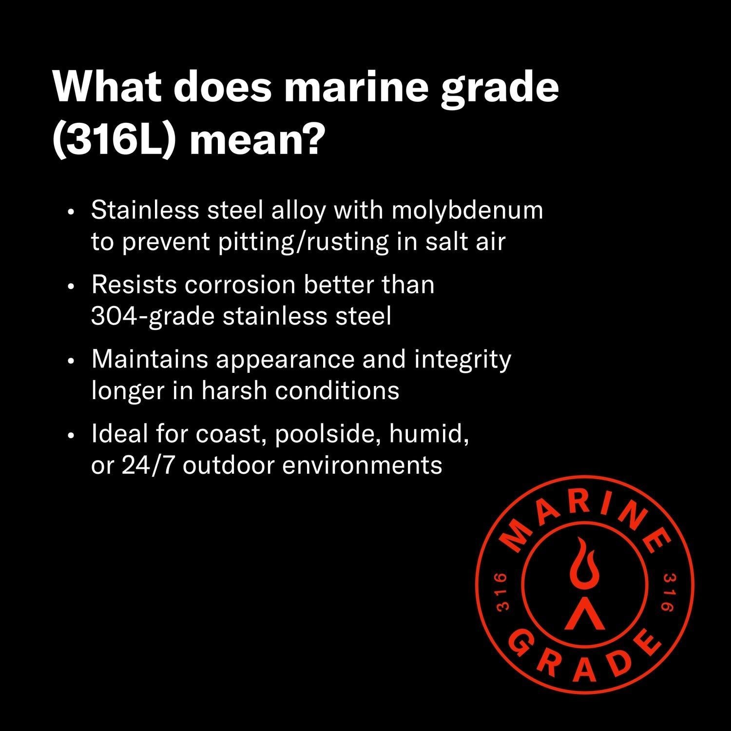 Blaze BLZ-4LTE3MG-LP Marine Grade Freestanding Propane Grill - Detail thumbnail