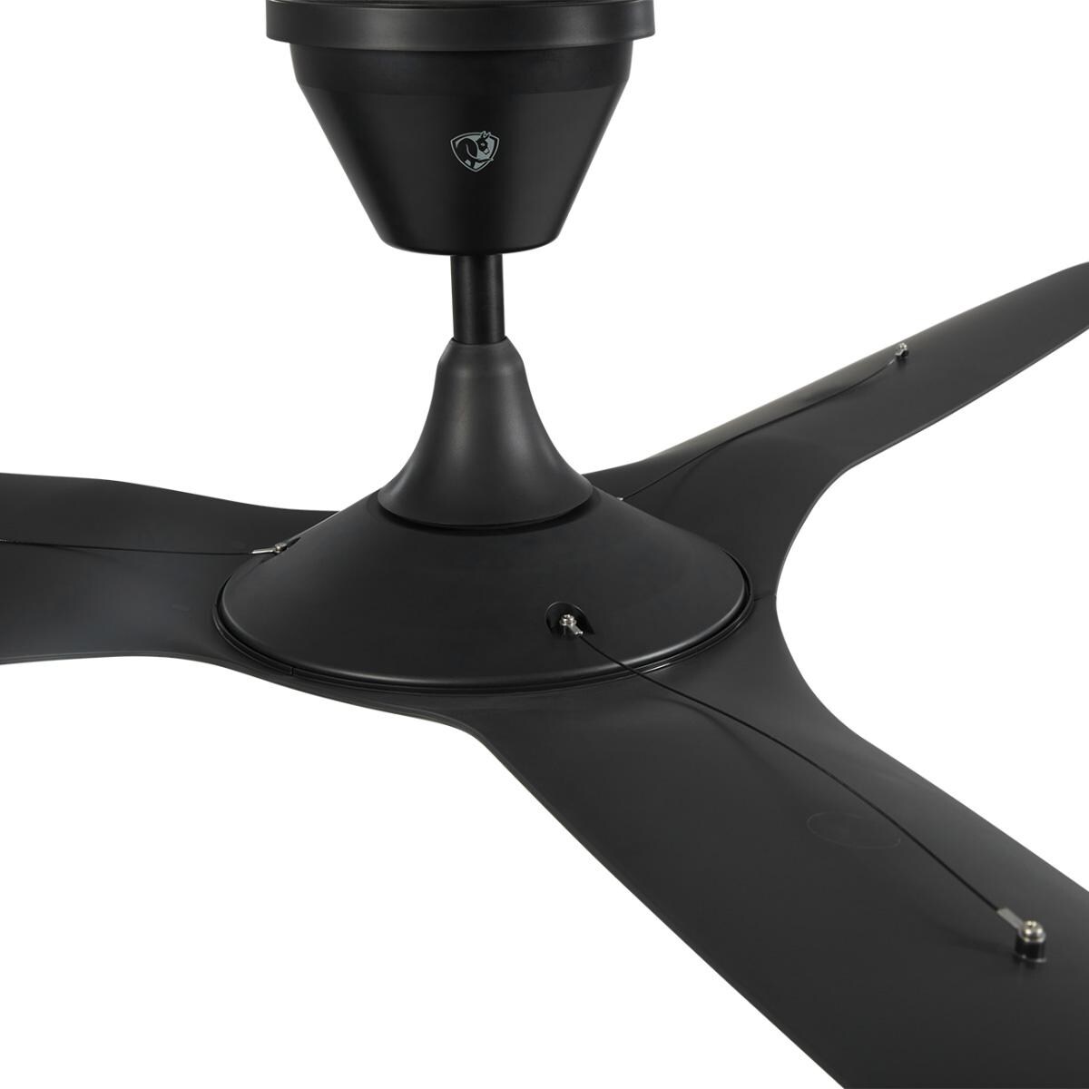 Big Ass Fans MK-HKC1-052506A258F258I10S2 60 Inch Haiku Coastal Ceiling Fan in Black w/ Universal Mount and 10 Inch Extension Tube - Fan Blades - Detail thumbnail
