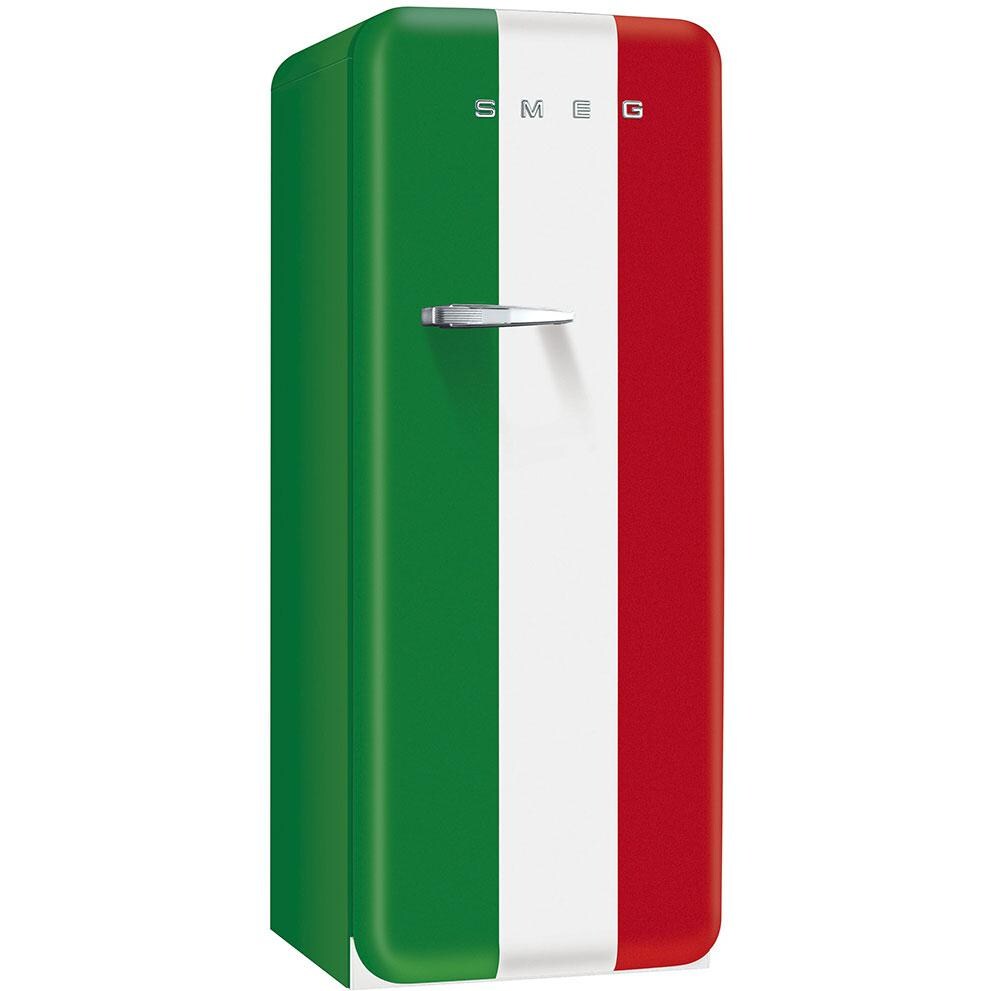 Smeg 50s Retro Style 9.11 Cubic Foot Refrigerator - Angled View thumbnail