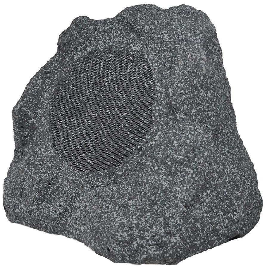 OSD Audio 8Inch Wireless Bluetooth Outdoor Rock Speaker Gray