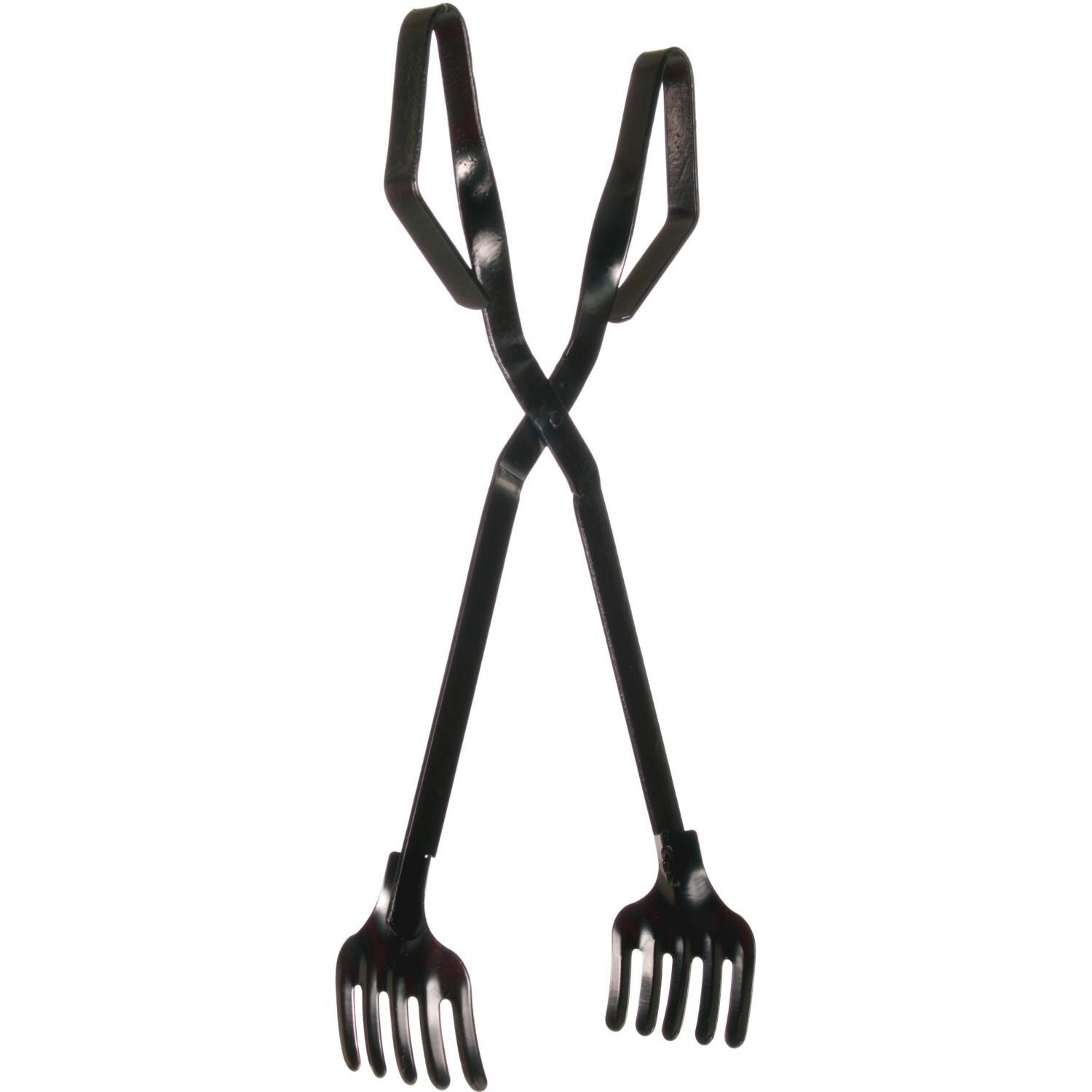 Cajun Cookware Black Steel Crab Tongs - GL3475 thumbnail