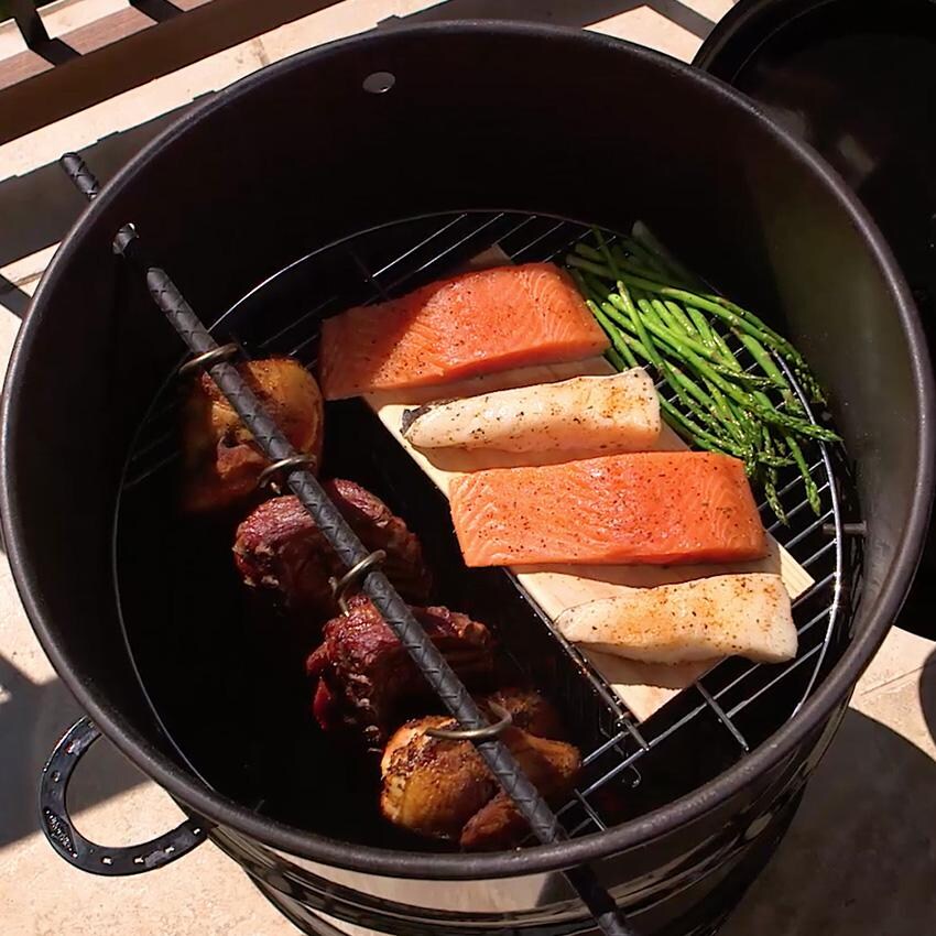 Pit Barrel Cooker PKG1001 18.5-Inch Classic Cooker - Fish, Veggies, And Meat Cooking thumbnail