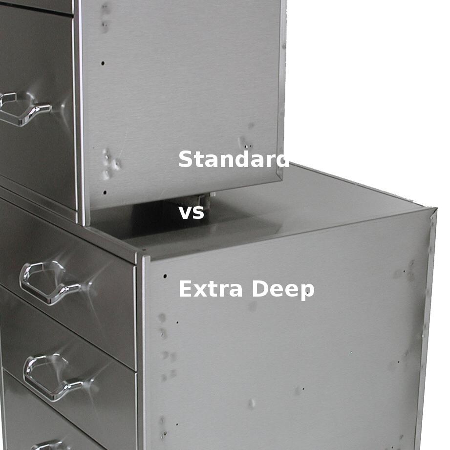 Solaire Standard Depth vs Extra Deep Drawer Comparison thumbnail