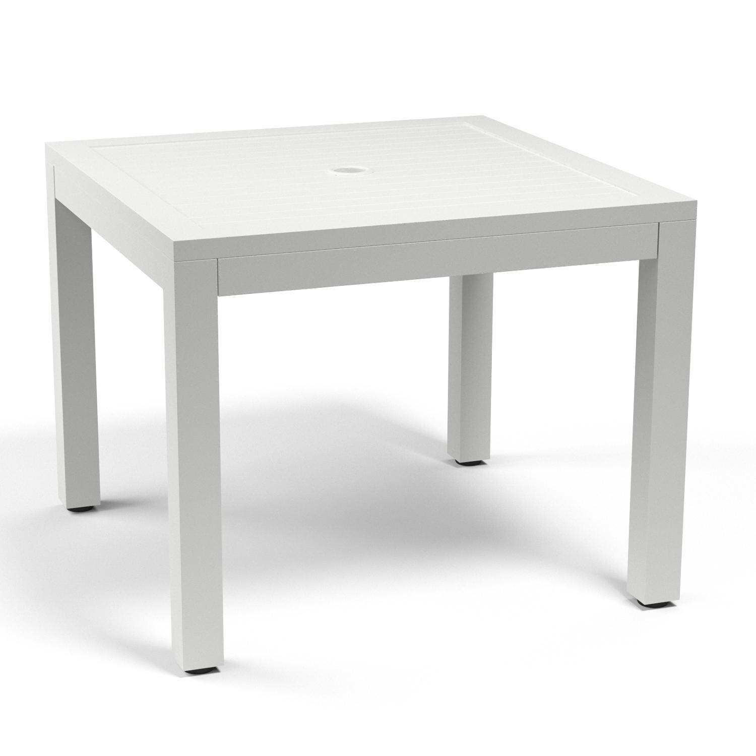 Sunset West - 1101-SQT36 - Naples 36-Inch Square Aluminum Patio Dining Table thumbnail