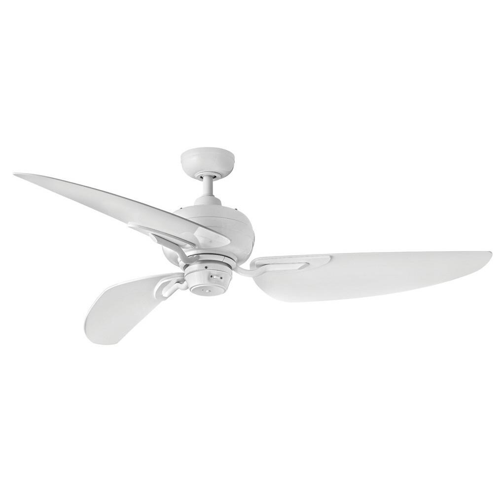 Hinkley Lighting Bimini 60-Inch Indoor / Outdoor Ceiling Fan - Appliance White - 900260FAW-NWA