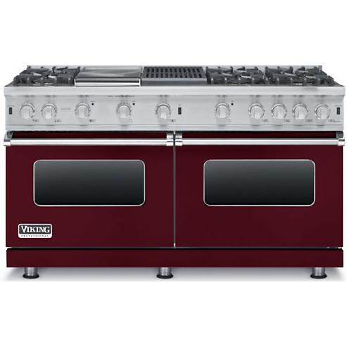 Viking Professional 5 Series 60Inch 6 Burner Propane Gas Range With