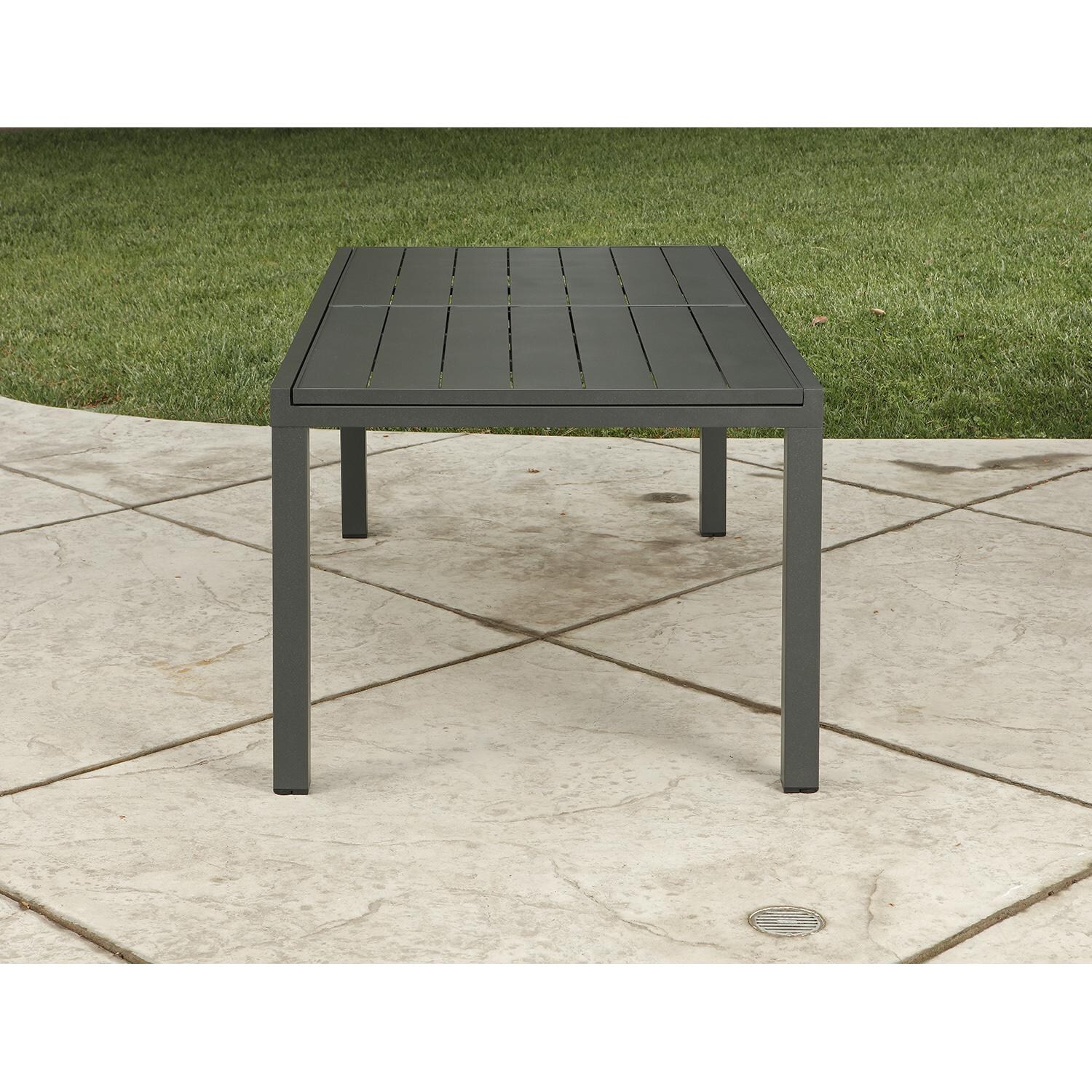 Lakeview Outdoor Designs Amite 9 Piece Aluminum Patio Dining Set - Patio Dining Table Side thumbnail