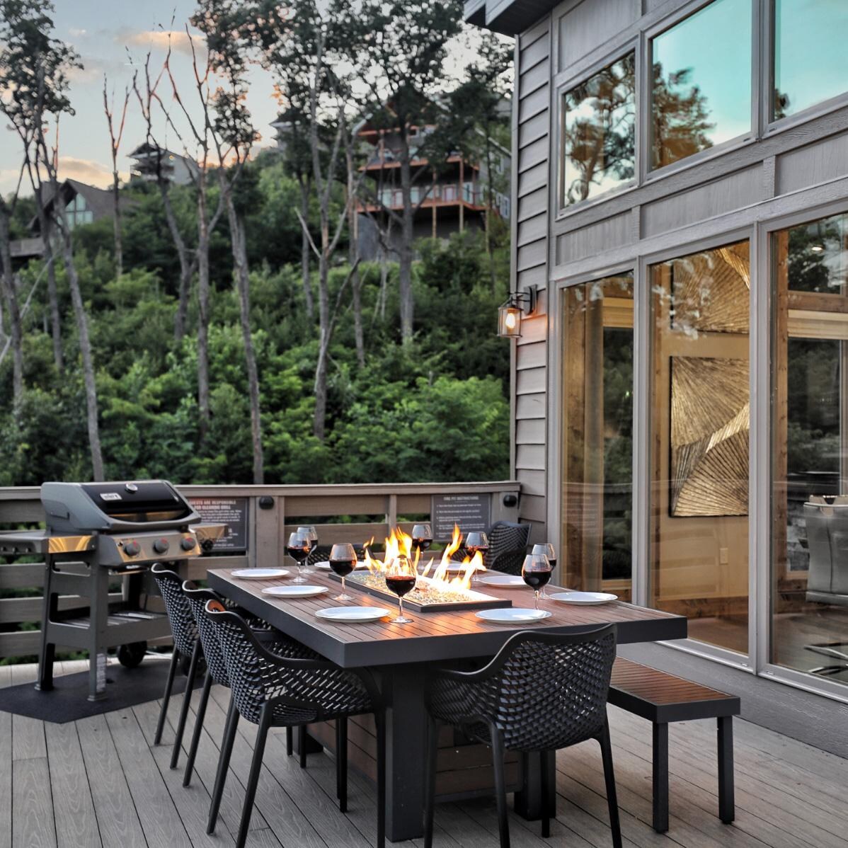 Outdoor Dining Table Fire Pit: Ultimate Cozy Entertaining Guide