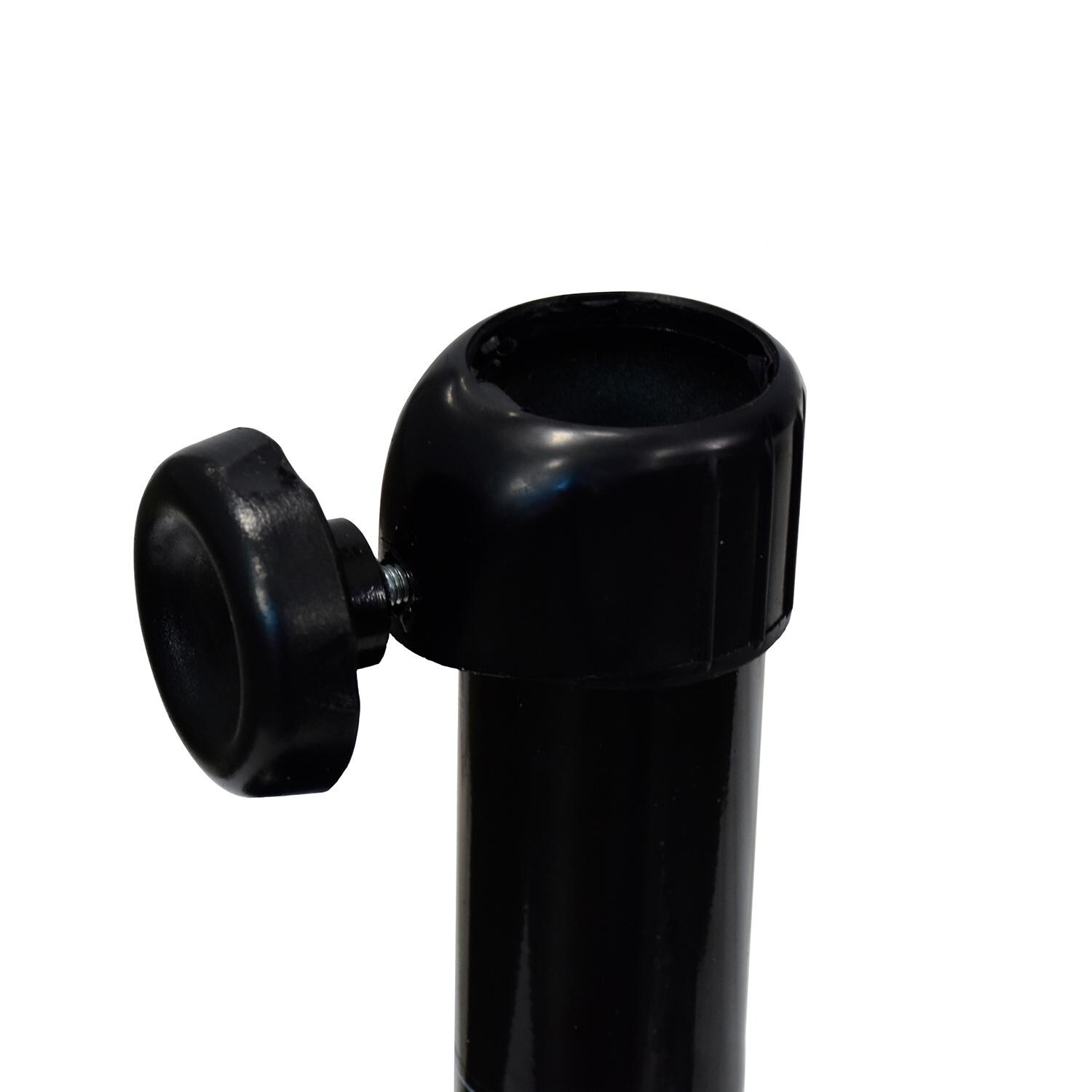 California Umbrella 75 Lb Umbrella Base With Wheels in Black - Adjustable Knob thumbnail