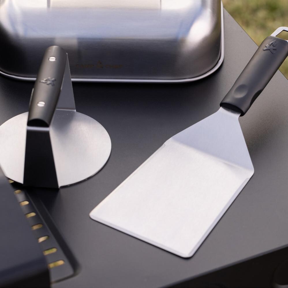 Camp Chef BGSET5 3 Pc Smashed Burger Kit - Set Up Close - Detail thumbnail