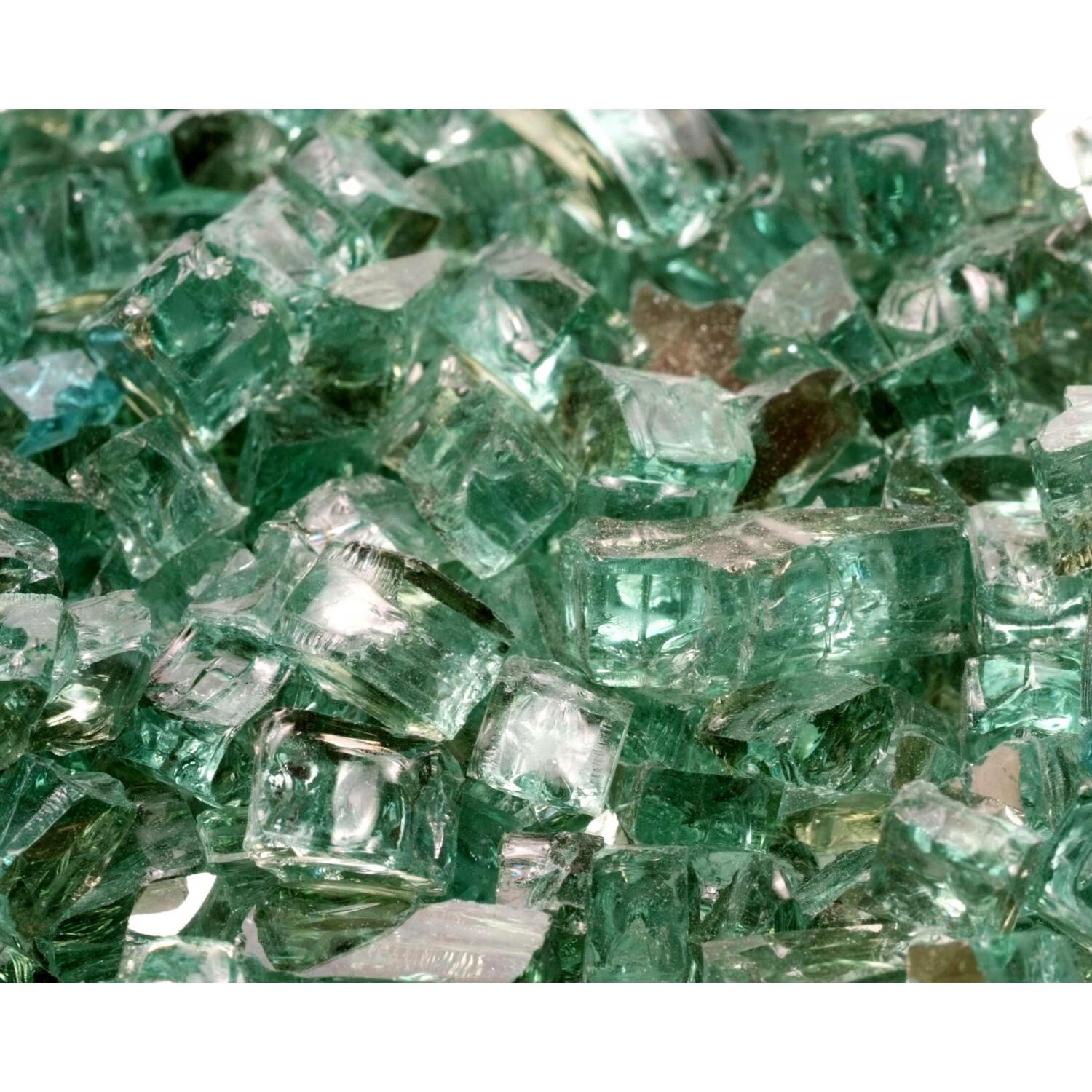 Close-Up of Fire Glass