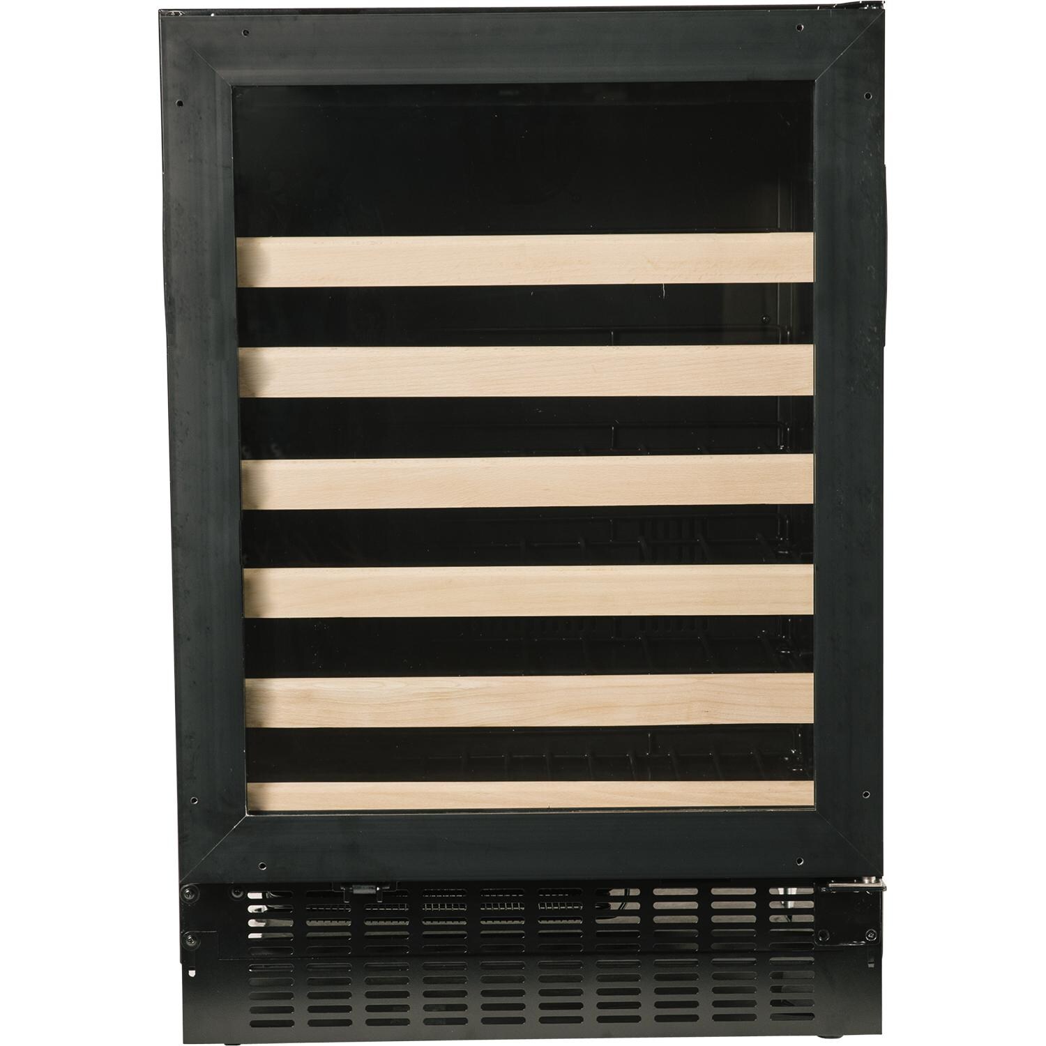 Azure 24-Inch 48 Bottle Wine Cooler - Custom Panel Ready - Front View W/ Vent Panel Extended thumbnail