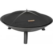 Dagan Industries 35 1/2-Inch Deep Bowl Design Wood Burning Fire Pit With Accessories image