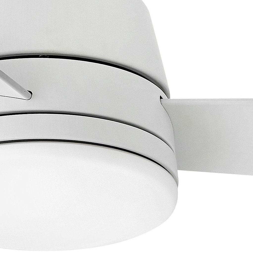 Hinkley Lighting 902744FMW-LWD Trey 44 Inch Ceiling Fan - Matte White - Detail View thumbnail