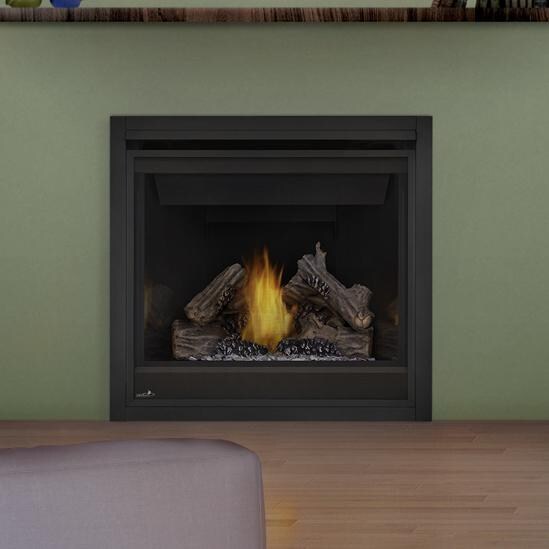 Napoleon Ascent 36-Inch Built-In Direct Vent Natural Gas Fireplace W/ Electronic Ignition - B36NTRE