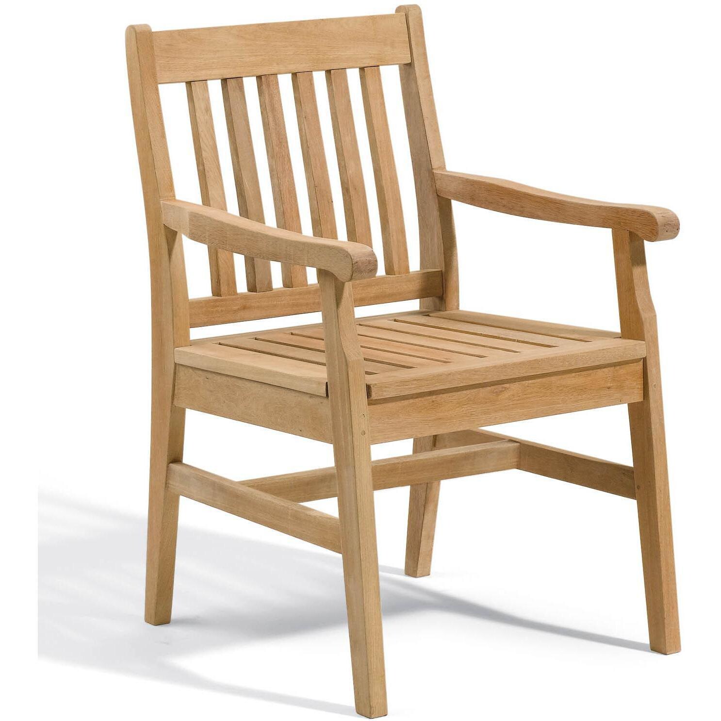 Wexford Natural Shorea Dining Arm Chair thumbnail