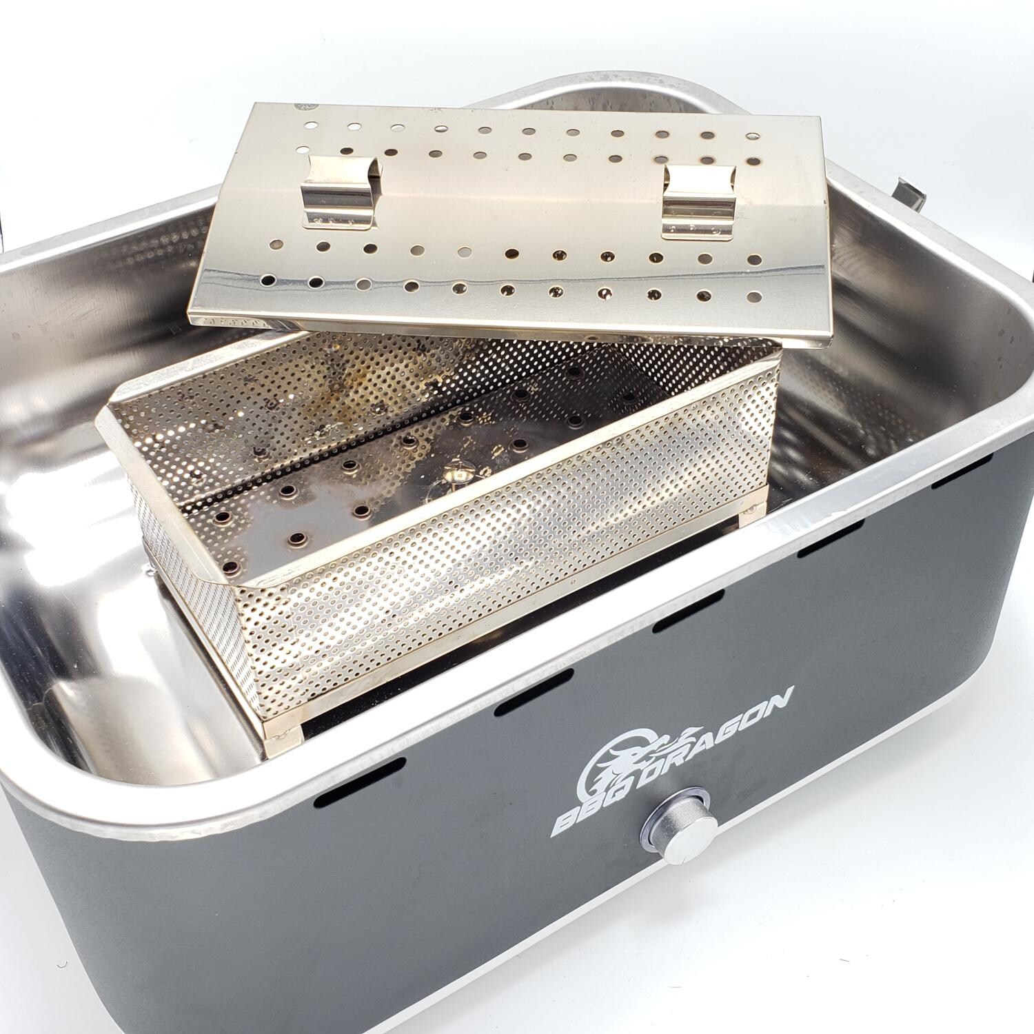 BBQ Dragon BBQD550 Zephyr 17-Inch Fan-Powered Portable Charcoal Grill - Charcoal Basket thumbnail