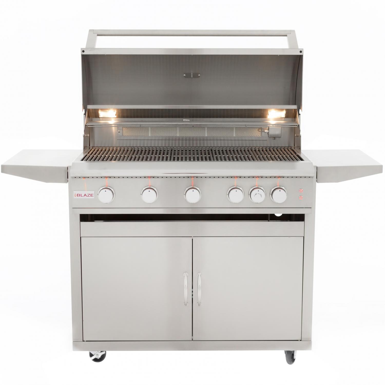 Blaze Limited Edition 40-Inch 5-Burner Freestanding Propane Gas Grill With Rear Infrared Burner thumbnail