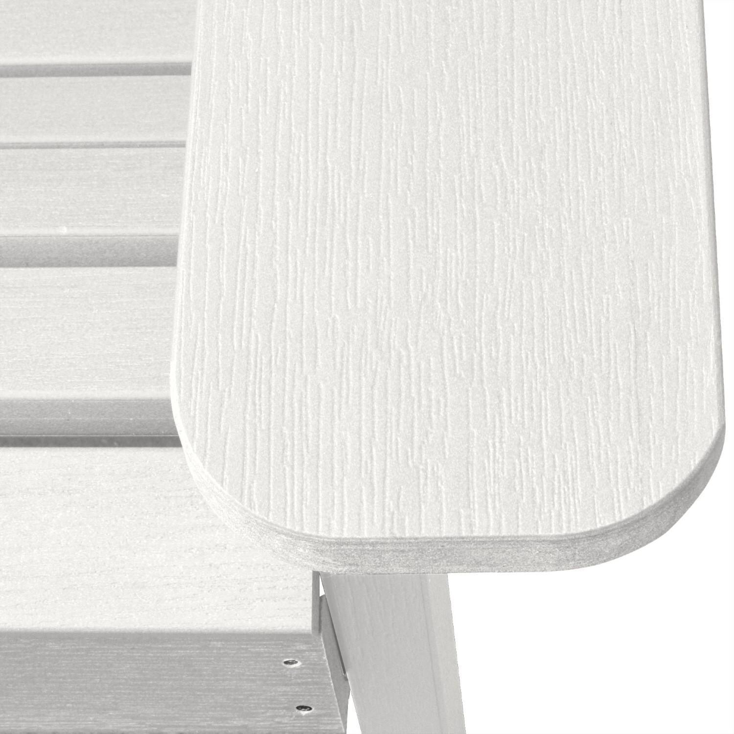 Lakeview The Charmville Adirondack Chair - White - Armrest thumbnail