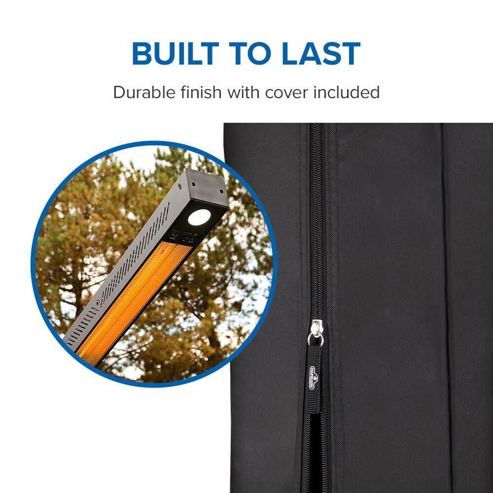 Napoleon NEOFV80IH Phantom Freestanding 1500W Electric Infrared Patio Heater - Cover Included - Detail thumbnail