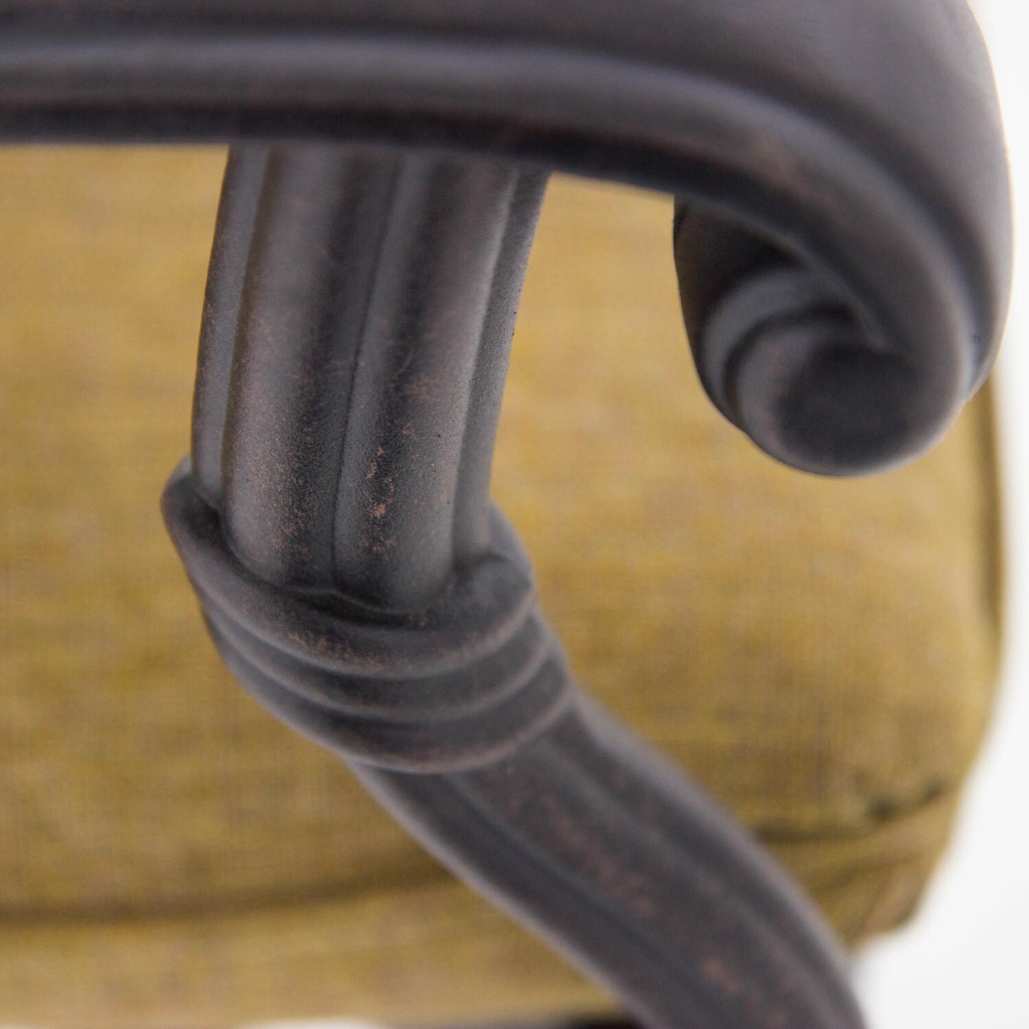 Darlee Santa Monica Counter Height Swivel Bar Stool - Arm Detail thumbnail