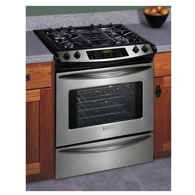 Frigidaire Professional Series Dual Fuel Slide-In Range Stainless Steel