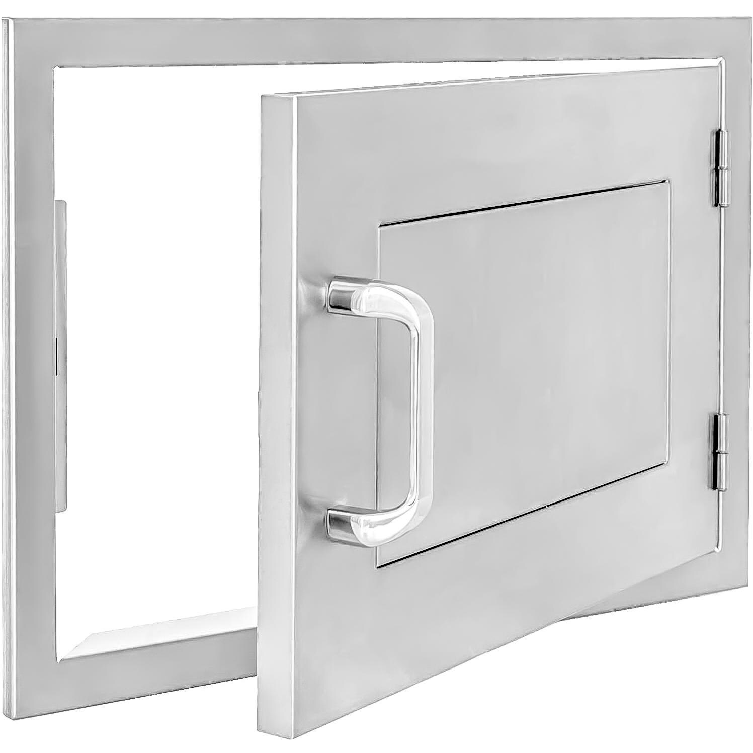 BBQGuys.com Kingston Panel Series Single Access Door - Open View  thumbnail