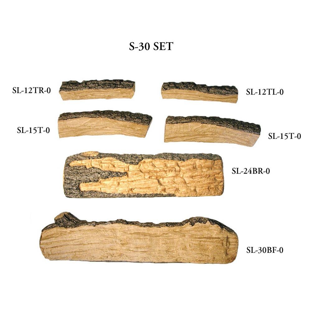 Peterson Real Fyre Split Oak 30-Inch Log Breakdown  thumbnail