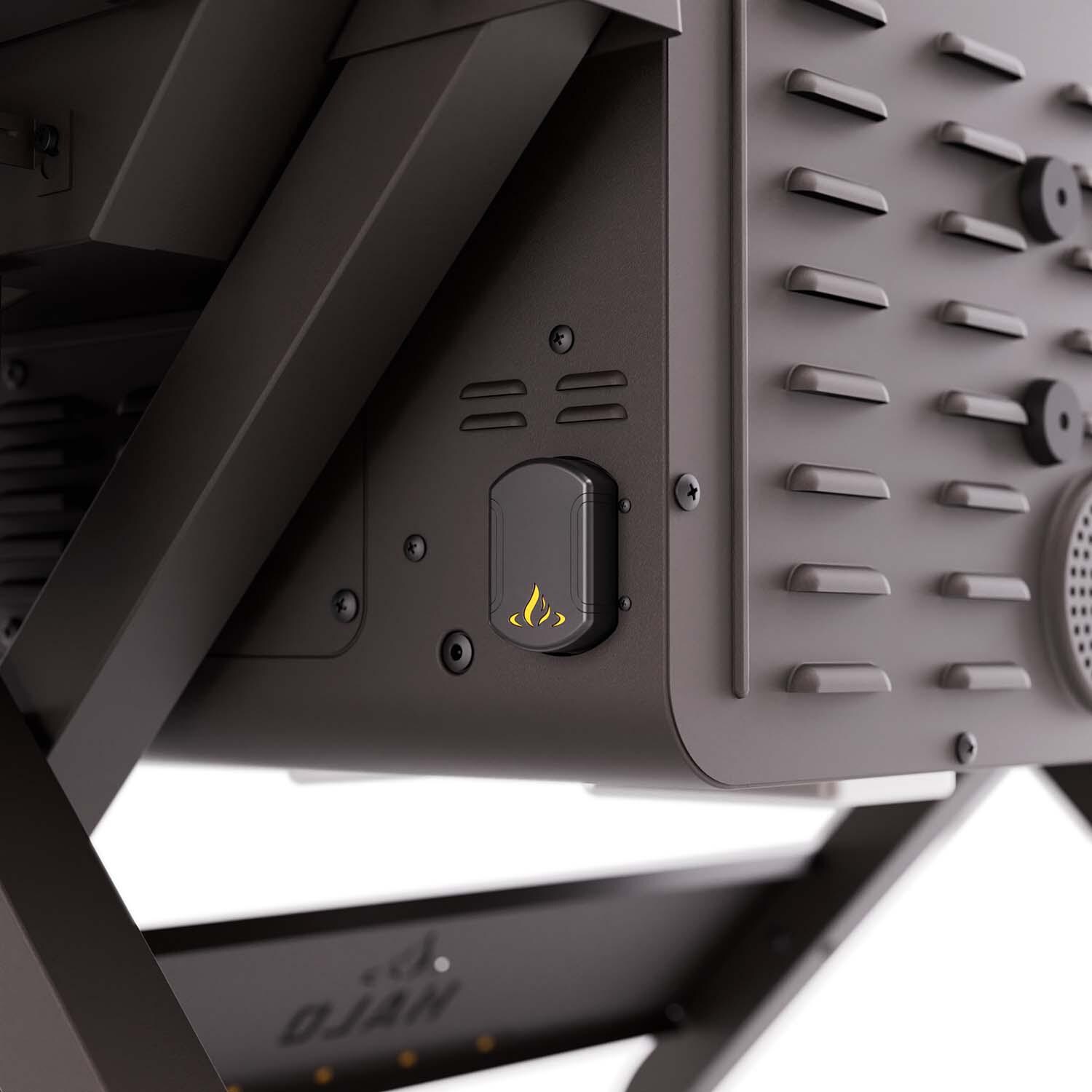 HALO HS-1003-XNA Prime1100 Outdoor Pellet Grill - Rechargeable Battery thumbnail