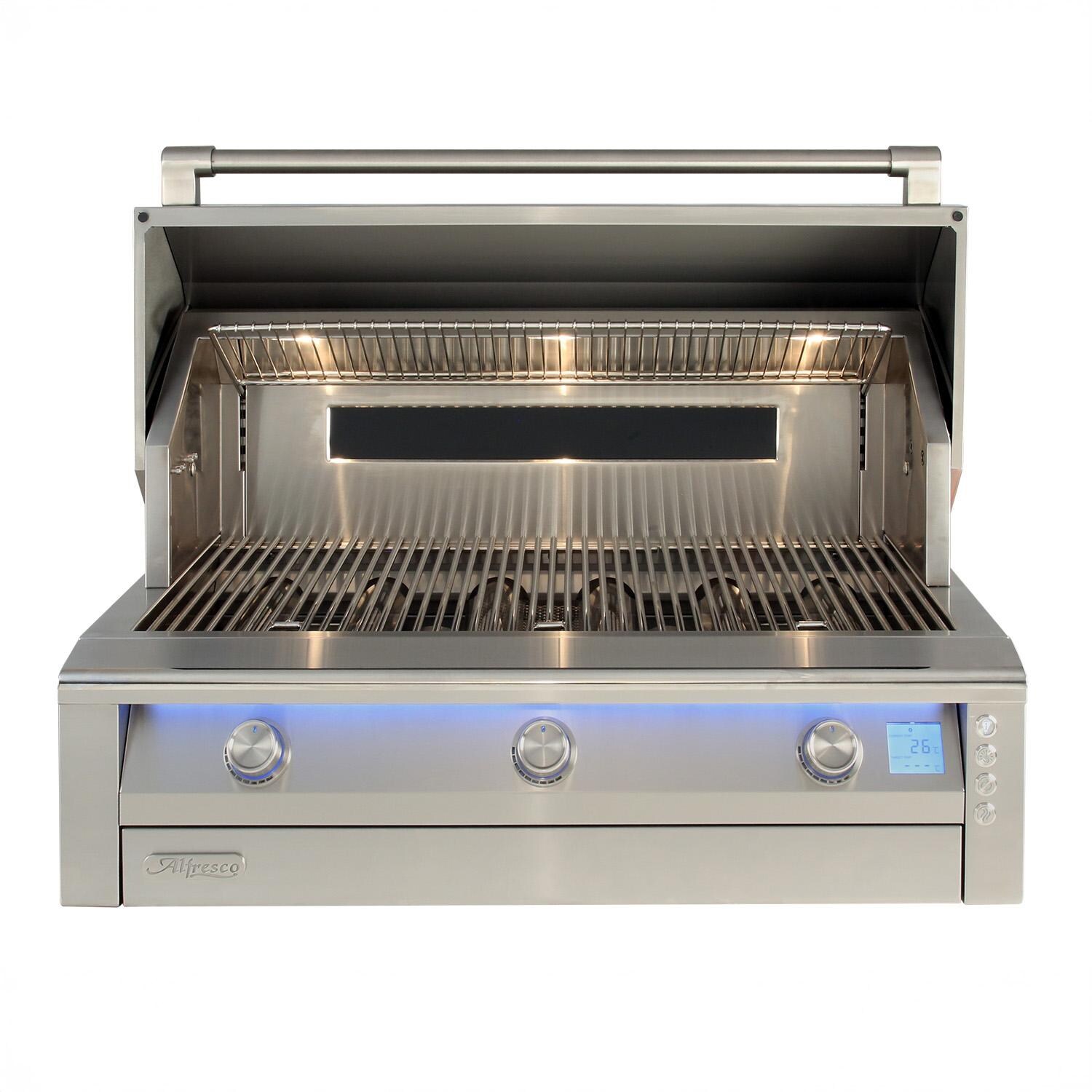 Alfresco AIPG 36-in 3 Burner Built-In Natural Gas Grill - AIPG-36-NG