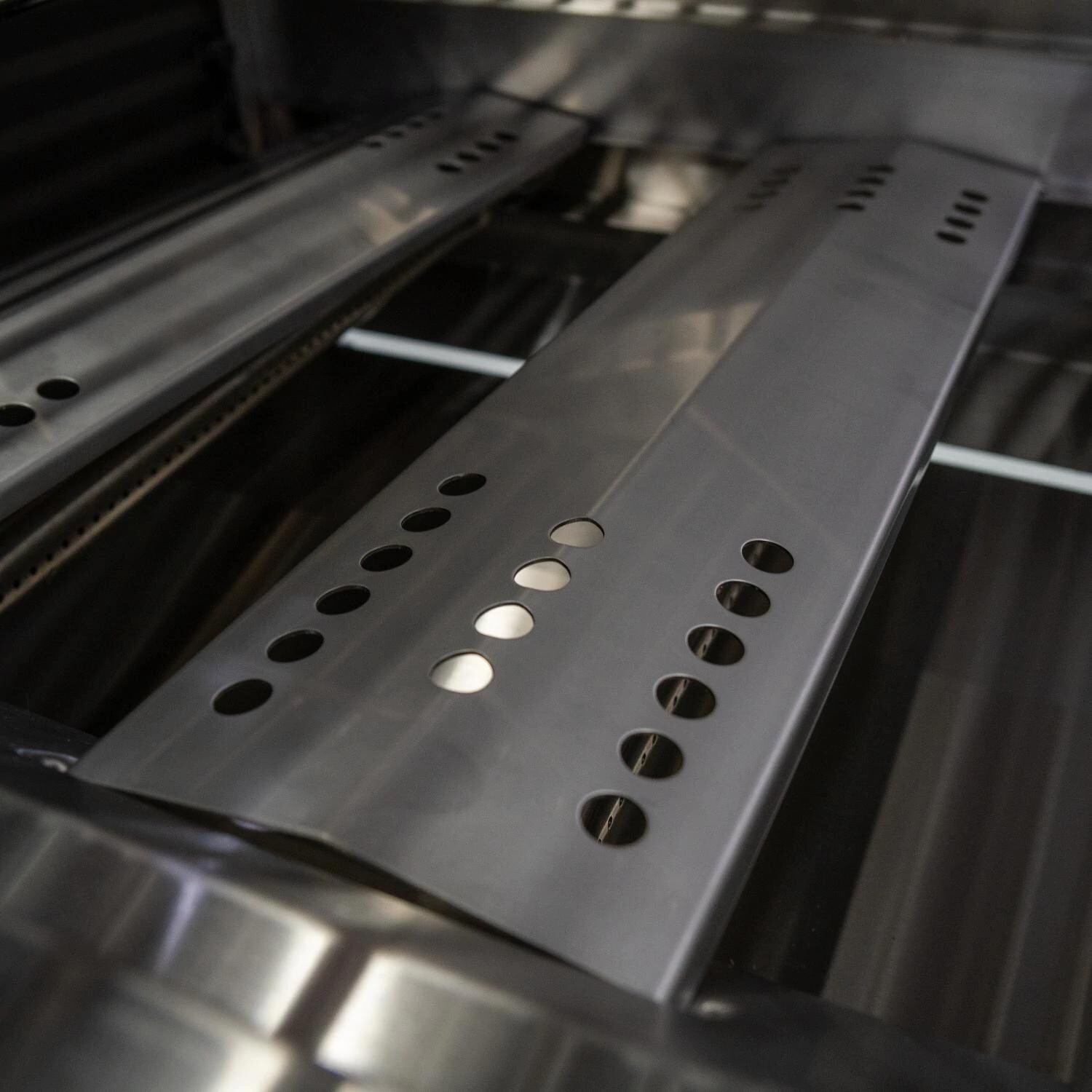 TYTUS Black Stainless Steel 4-Burner Propane Gas Grill - T400SSBLP-0.0.0 - Black Stainless Steel Flame Tamers thumbnail