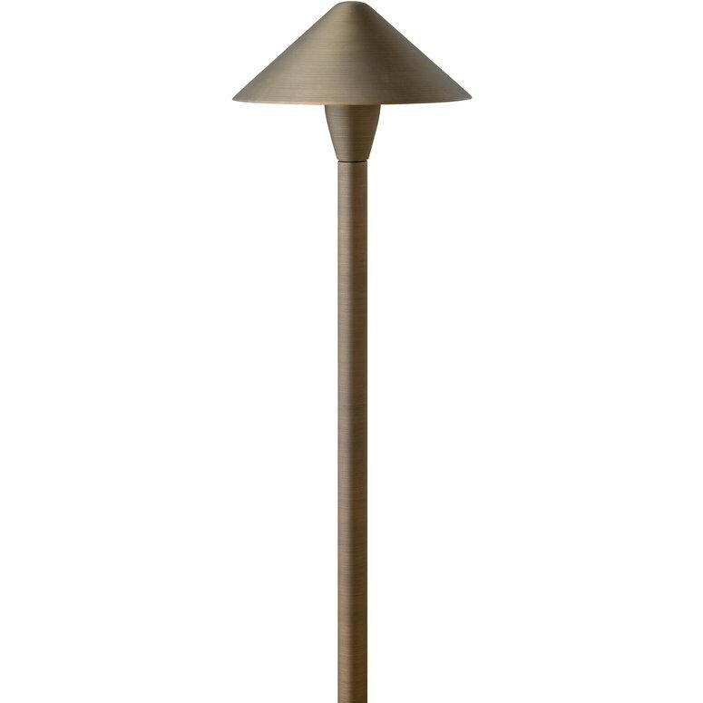 Hinkley Lighting Hardy Island One Light 24-Inch Outdoor Path Light - Matte Bronze - 16019MZ image